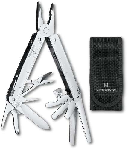 Мультитул Victorinox Swiss Tool MX, 26 функций,  серебристый [3.0327.mn]